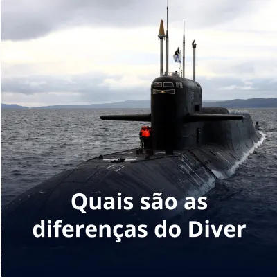 diferenças do diver/