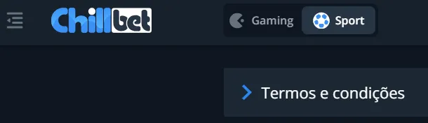 condições chillbet